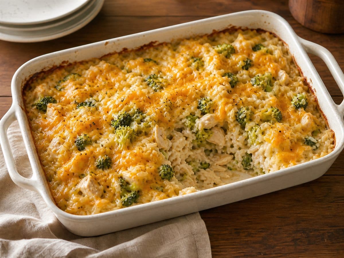 Chicken Broccoli Rice Casserole