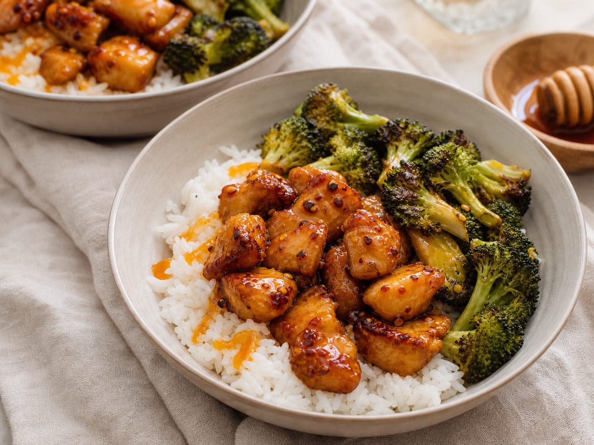 Hot Honey Chicken Bowls