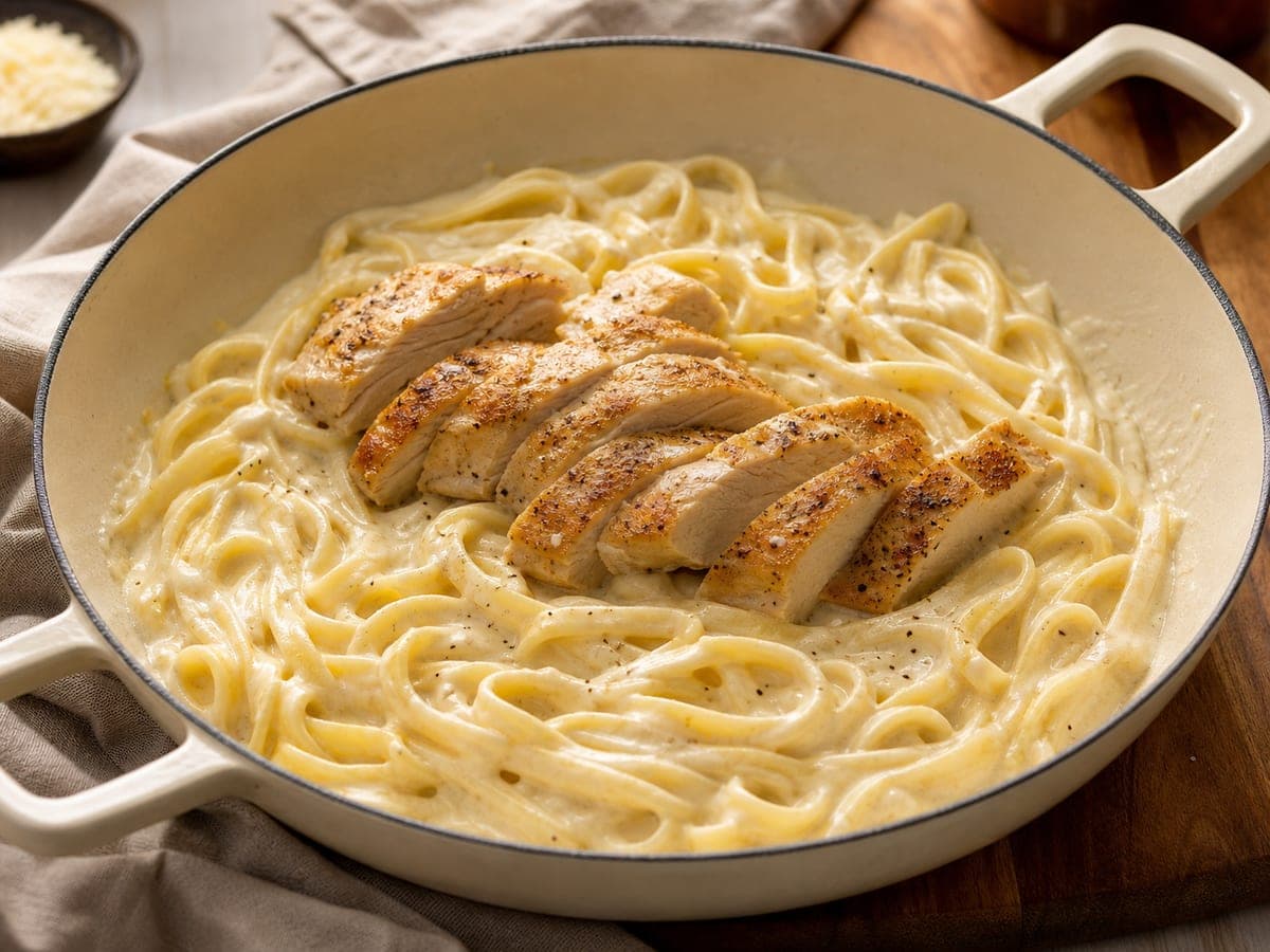One-Pot Chicken Alfredo