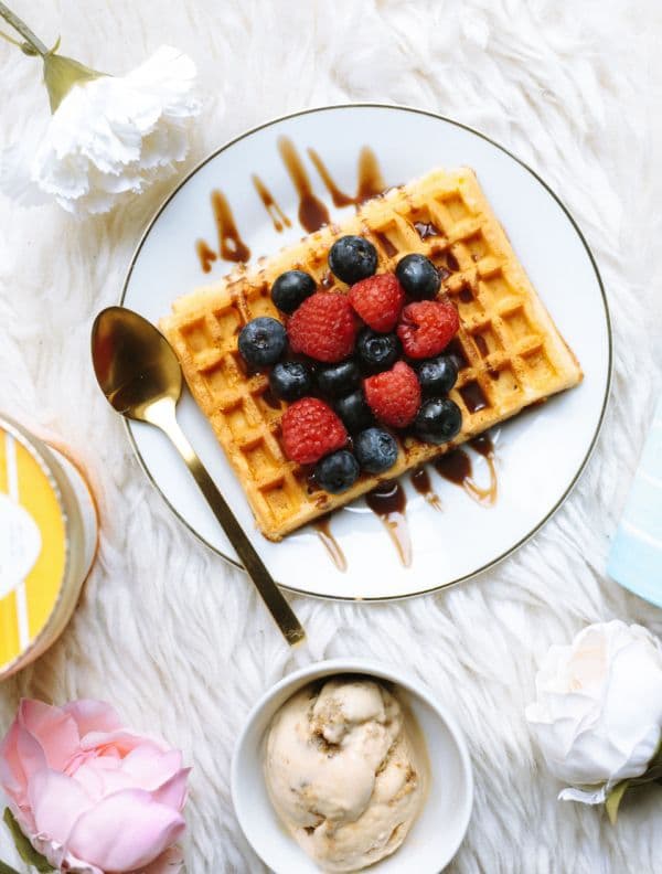 Golden Buttermilk Waffles