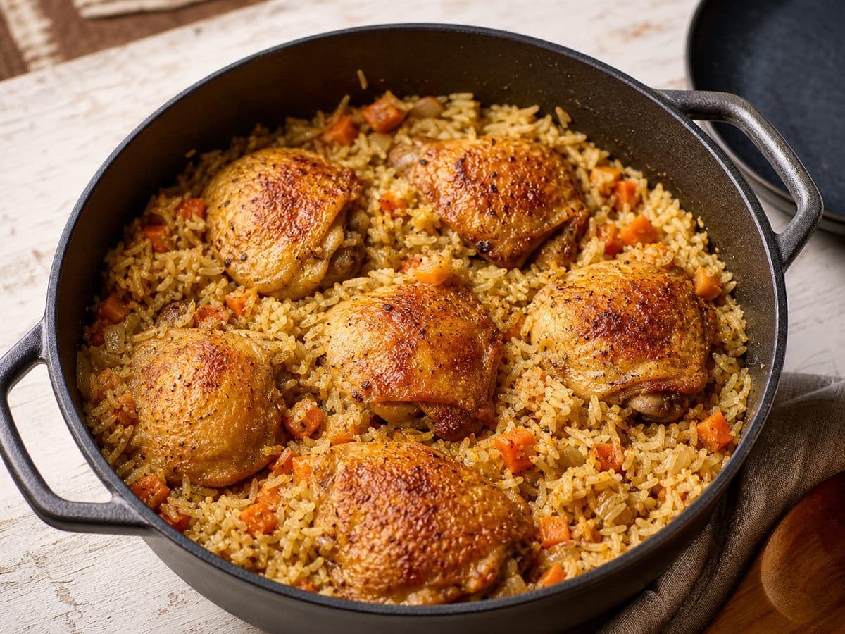 One-Pot Chicken and Rice
